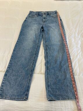 Oat Jeans Cloud Lux Denim Size 6/28 Stone Washed look